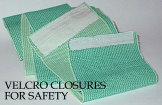 Markout Marking Wraps - Secures to your dog with a velcro strip. 